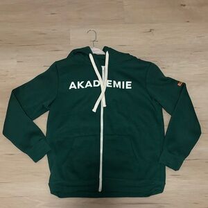 Jagermeister Green Zip Up Sweater